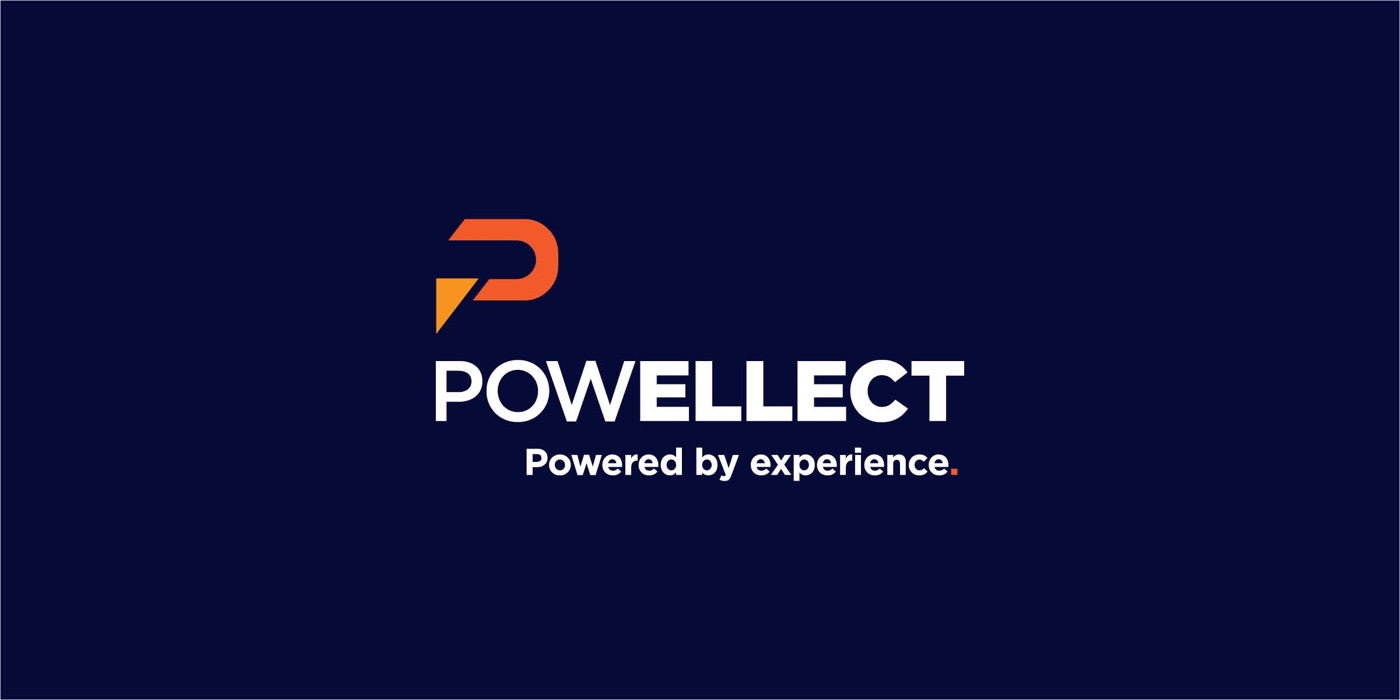 Powellect Logo Design