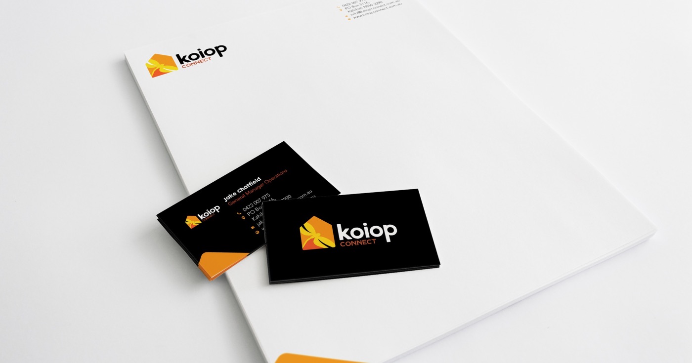 Koiop Connect NDIS Provider Stationery