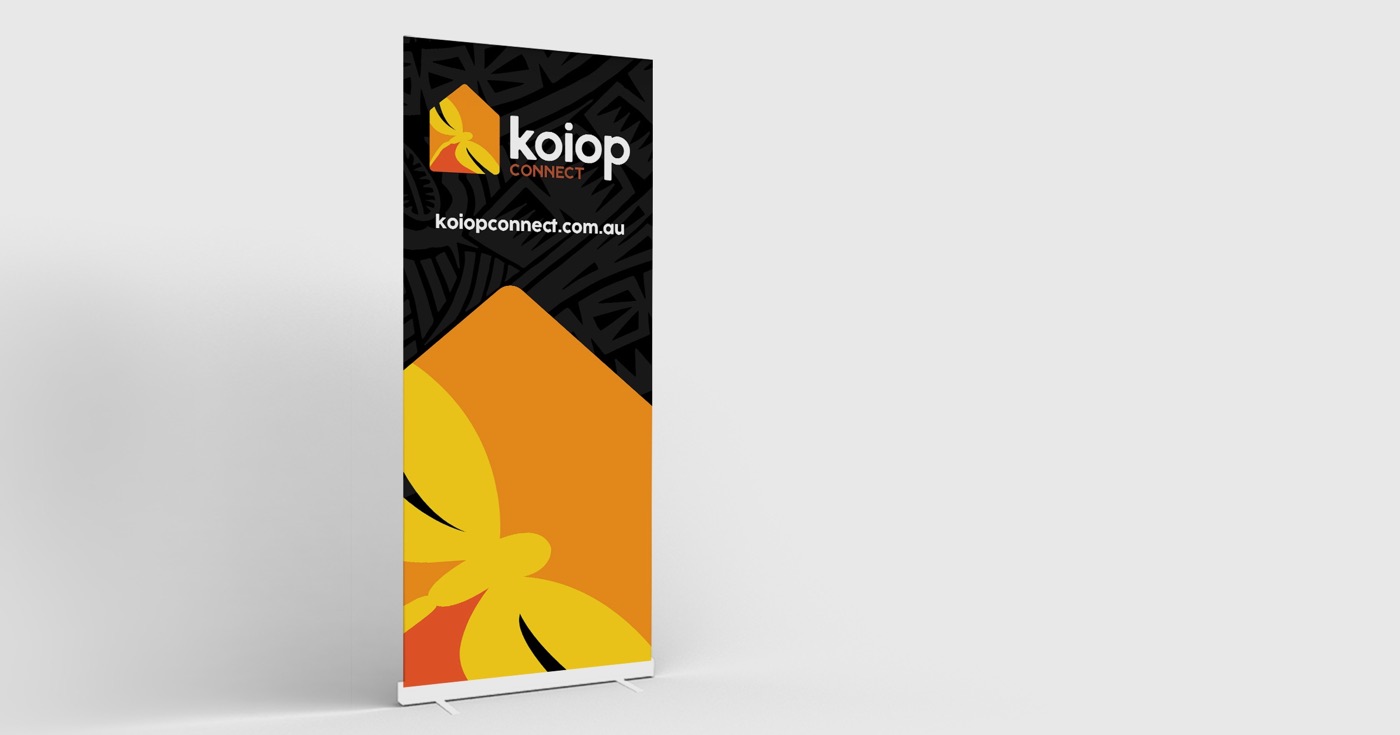 Koiop Connect NDIS Provider Pull Up Banner